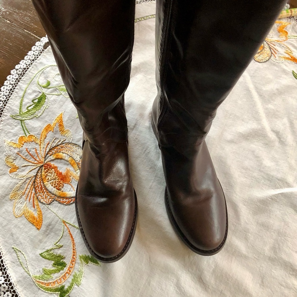 Steven by Steve Madden Sadie Knee High Riding Boot w/Elastic Back. 7.5W - Picture 10 of 16